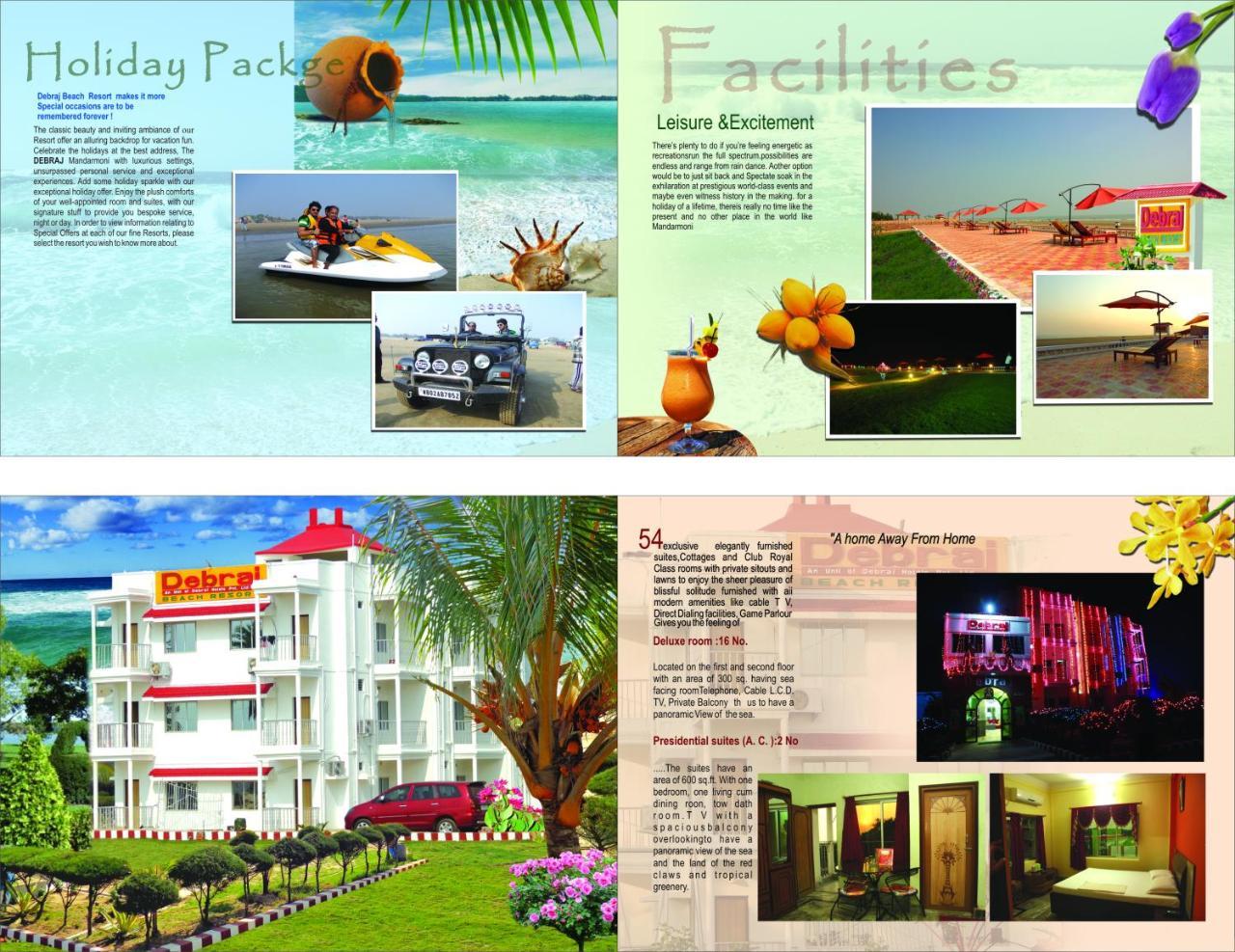 Debraj Beach Resort Mandarmani Dış mekan fotoğraf
